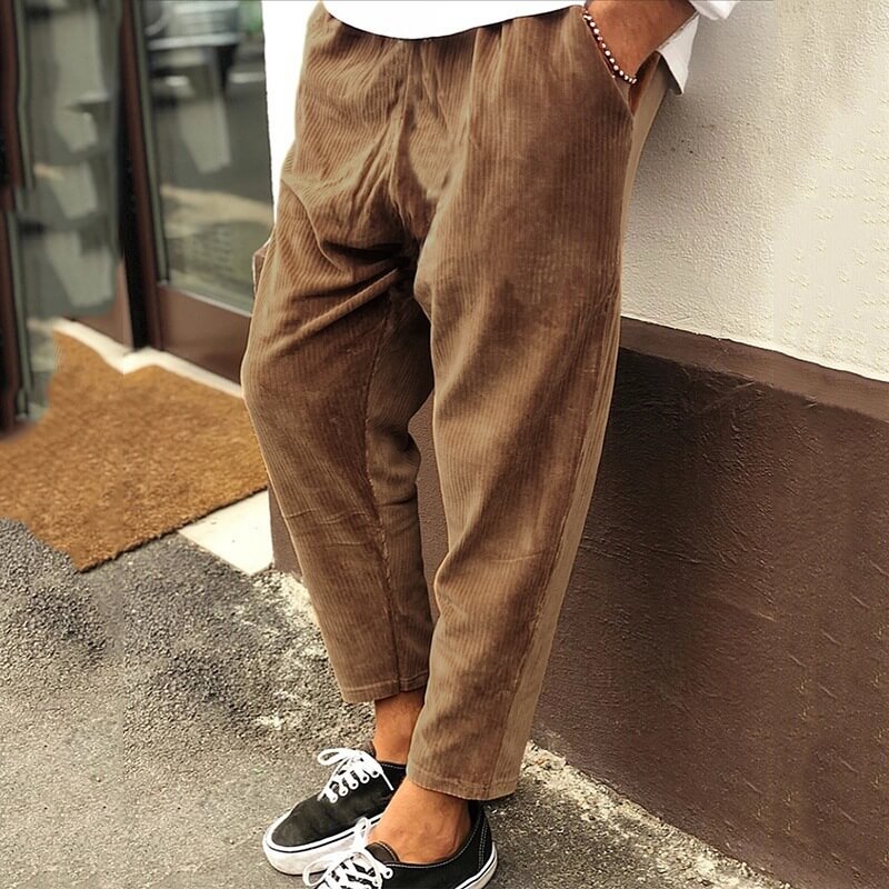 Fletcher - Men's Wide Leg Corduroy Pants