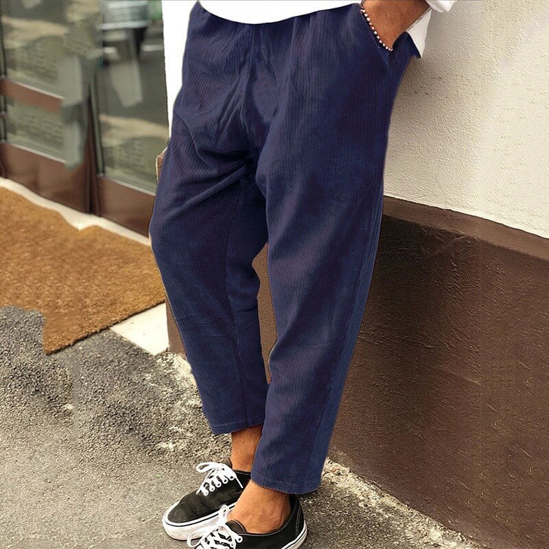 Fletcher - Men's Wide Leg Corduroy Pants