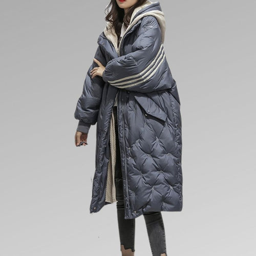 Fleur - Women's Long Puffer Coat