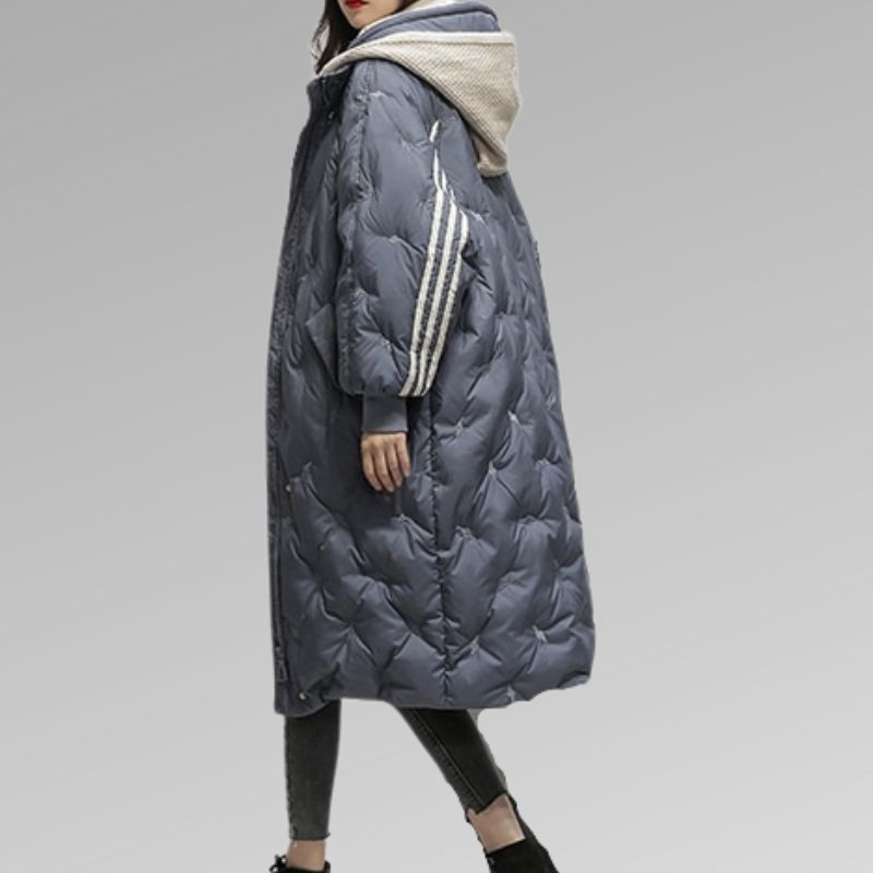 Fleur - Women's Long Puffer Coat