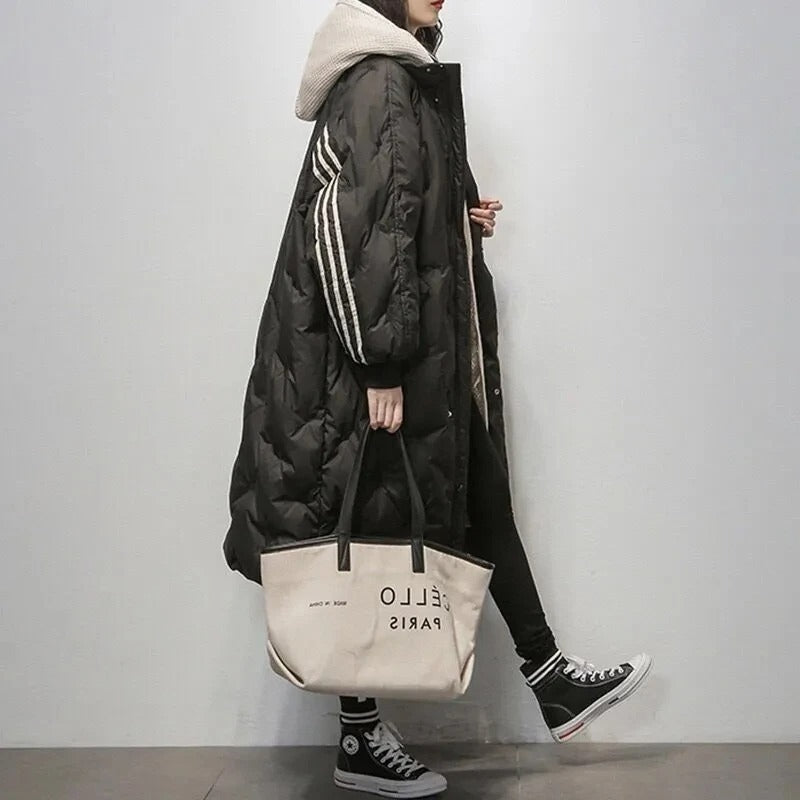 Fleur - Women's Long Puffer Coat