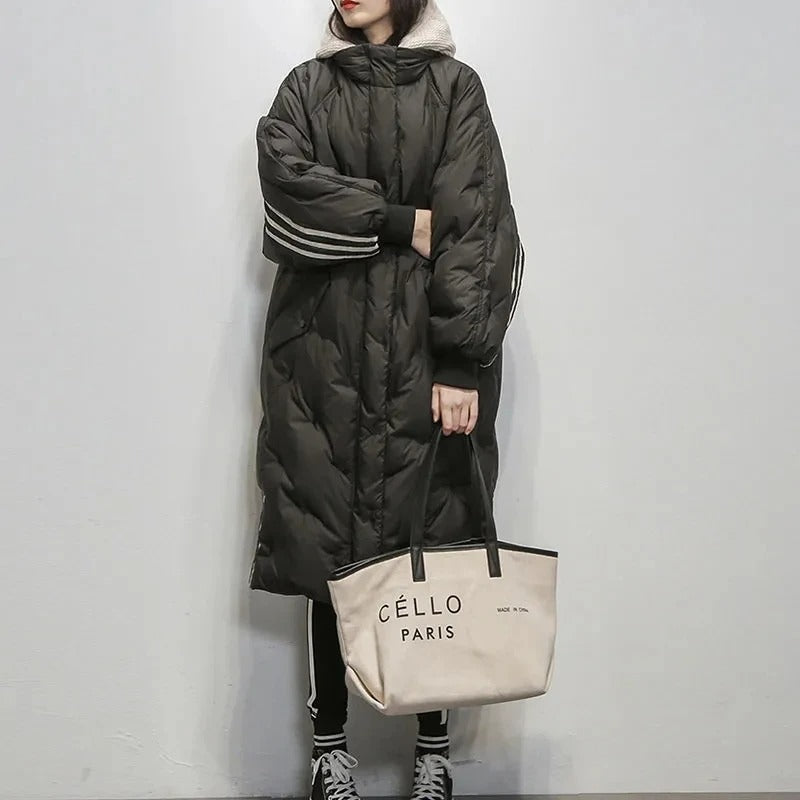 Fleur - Women's Long Puffer Coat