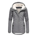 Flora - Women's Long Hooded Rain Coat