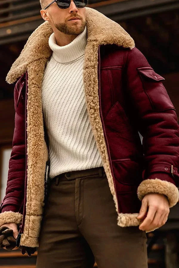 Forrest - Men's Shearling Leather Jacket
