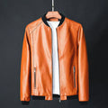 Godfrey - Men's Faux Leather Moto Jacket