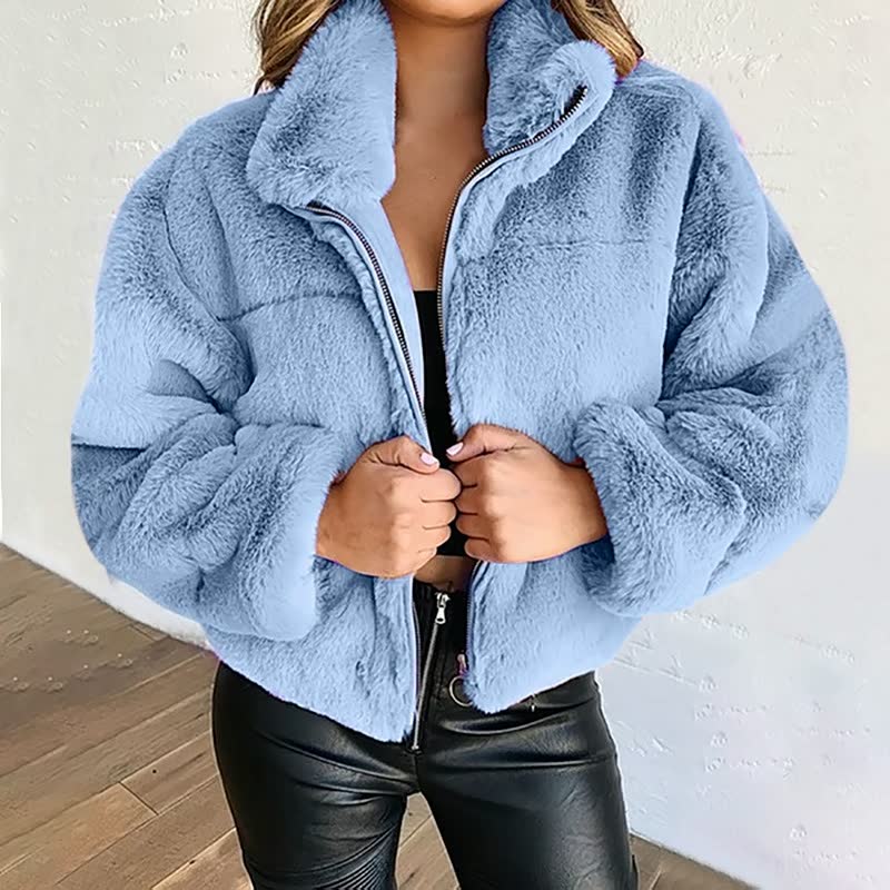 Halle - Women's Teddy Fleece Jacket