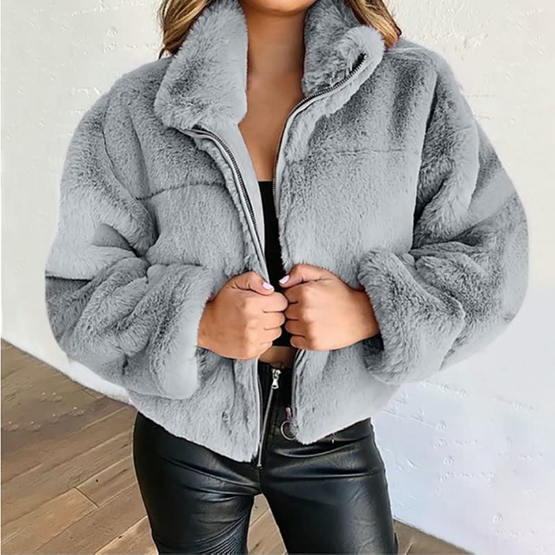 Halle - Women's Teddy Fleece Jacket