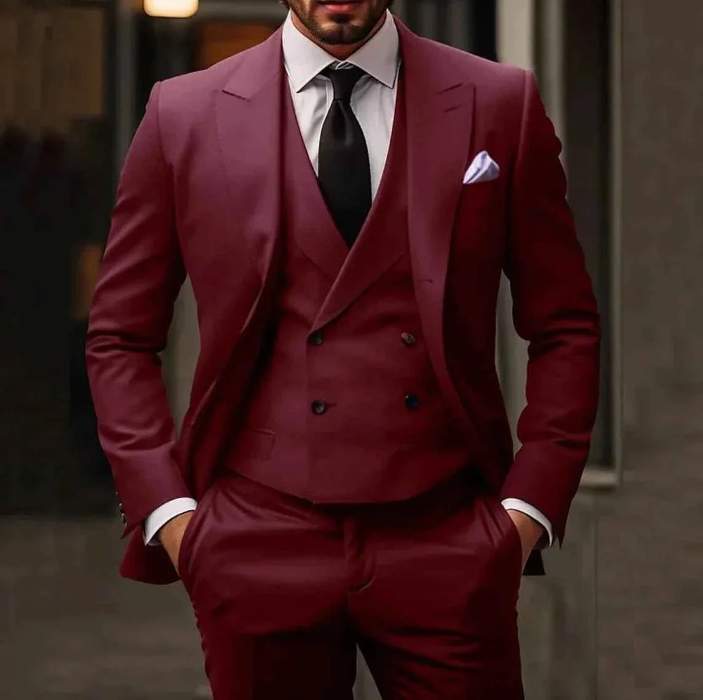Harlan - Men's Double Breasted Suit