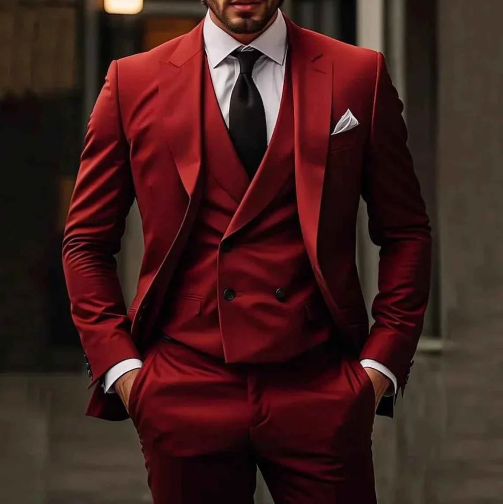 Harlan - Men's Double Breasted Suit