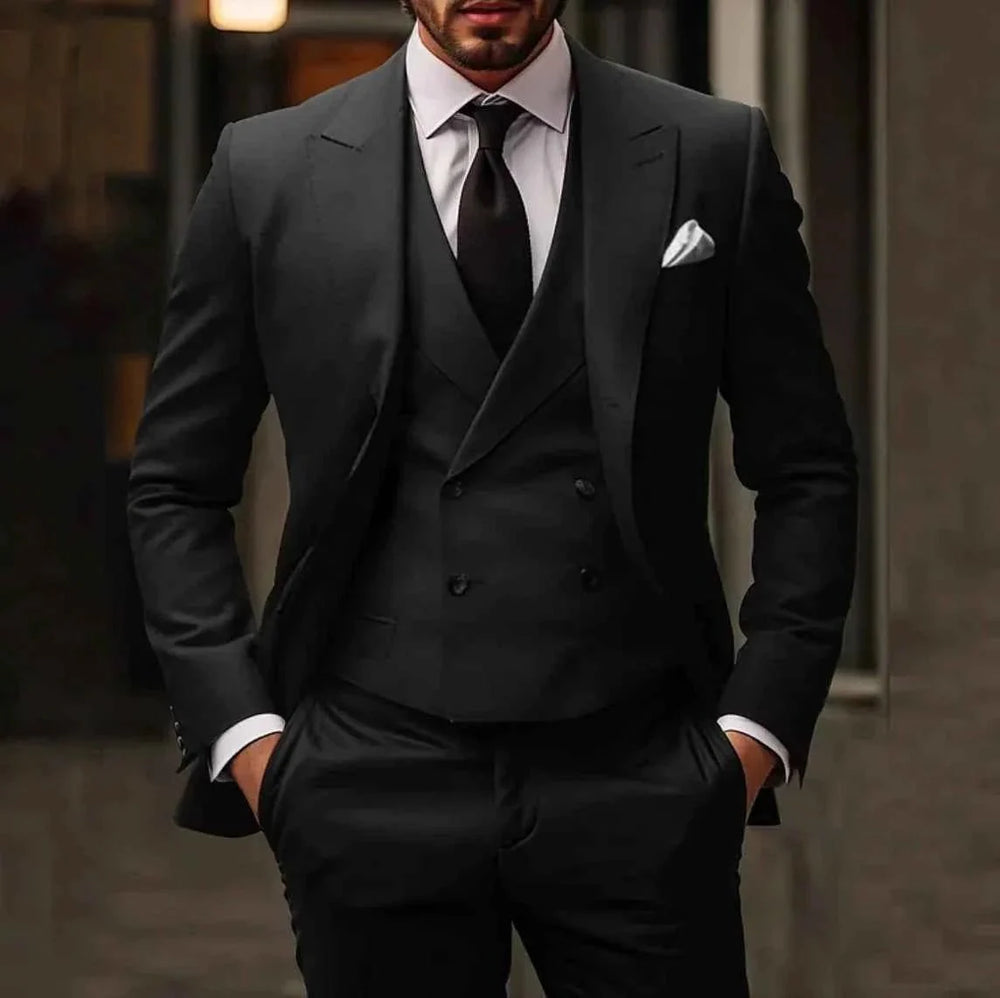 Harlan - Men's Double Breasted Suit