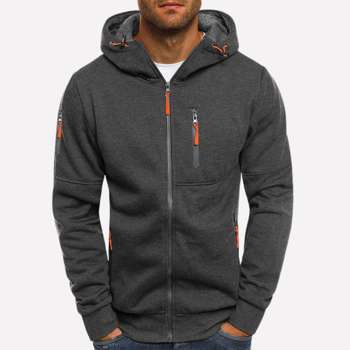 Jules - Men's Zip Up Fleece Hoodie