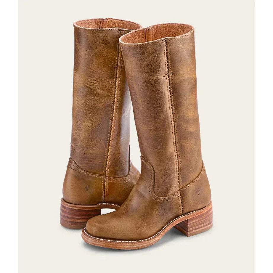 Julienne - Women's Cowboy Knee High Leather Boots