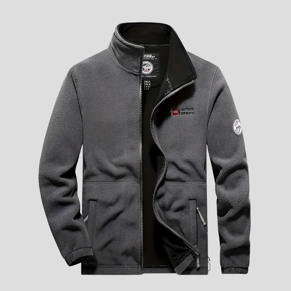Lachlan - Men's Zip Up Fleece Jacket