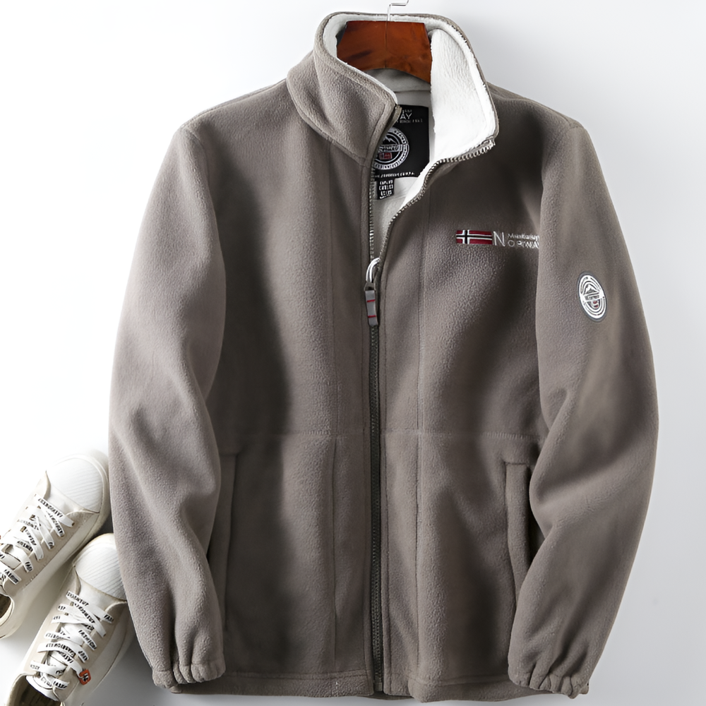 Lachlan - Men's Zip Up Fleece Jacket