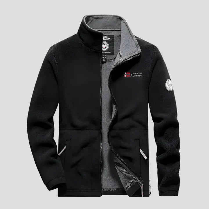 Lachlan - Men's Zip Up Fleece Jacket