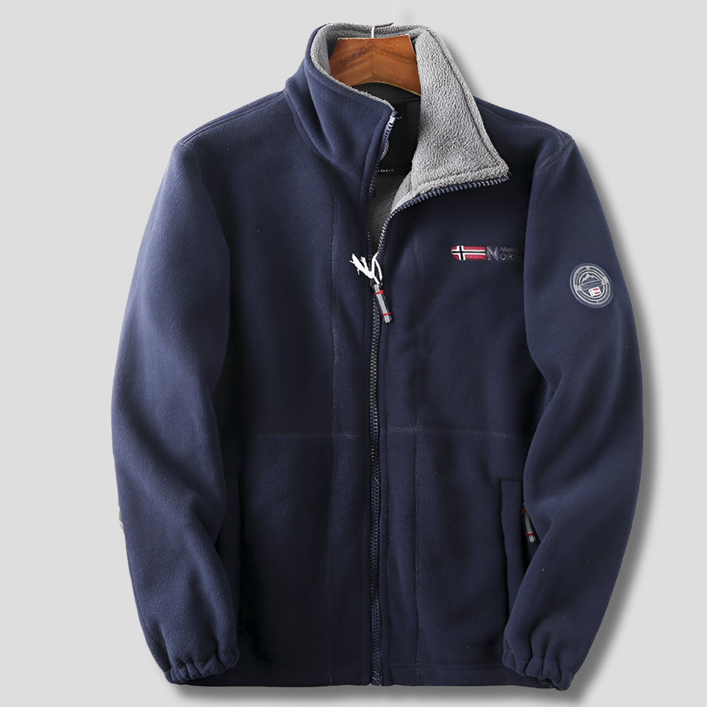 Lachlan - Men's Zip Up Fleece Jacket
