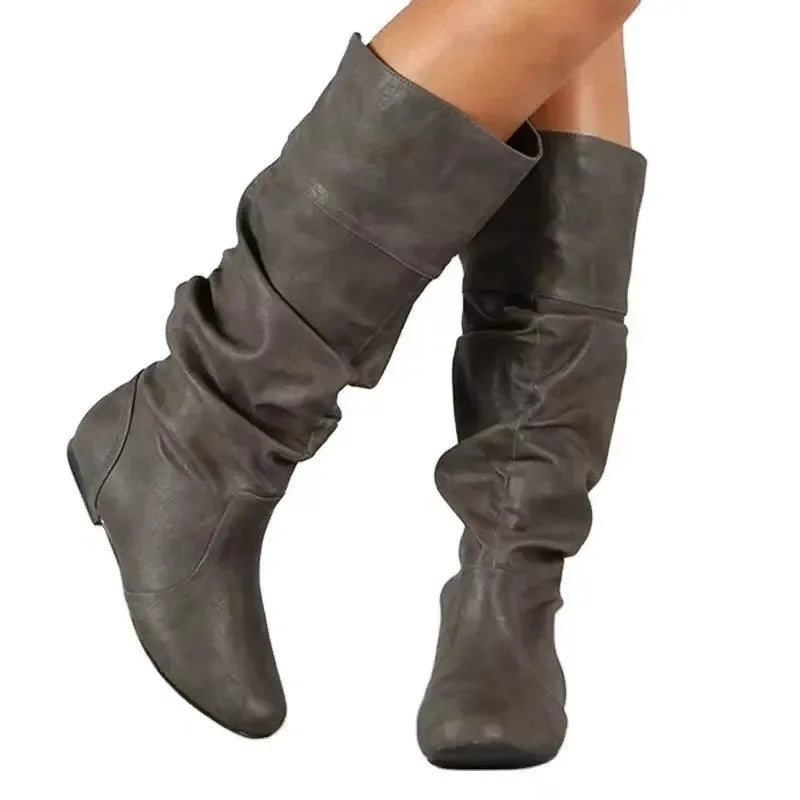Lark - Women's Cowboy Mid Calf Boots