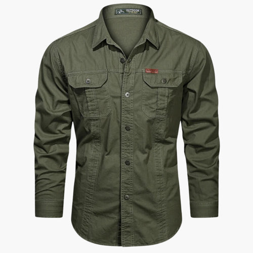 Leopold - Men's Long Sleeve Button Up Shirt