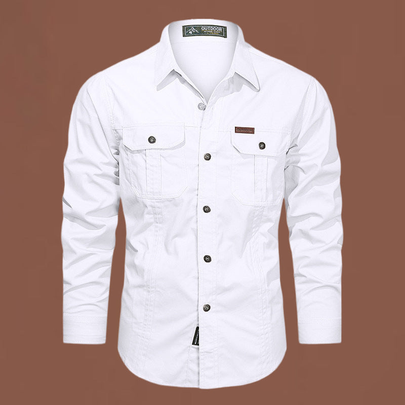 Leopold - Men's Long Sleeve Button Up Shirt