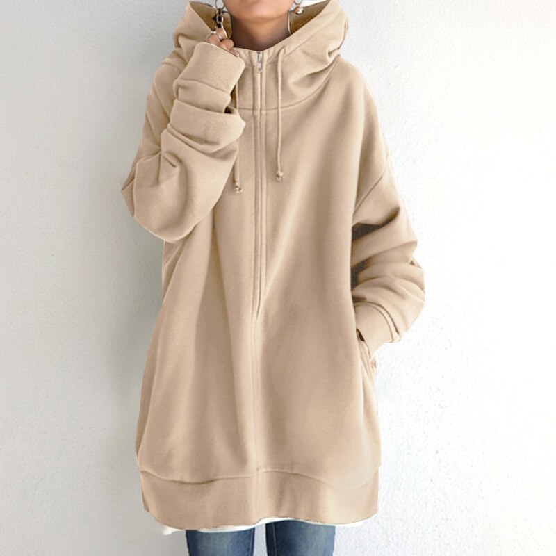 Lila - Women's Oversized Hooded Sweatshirt