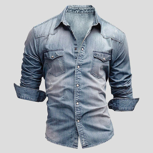 Lionel - Men's Denim Overshirt