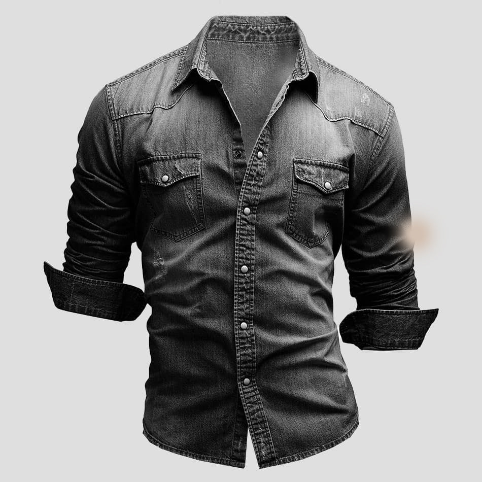 Lionel - Men's Denim Overshirt