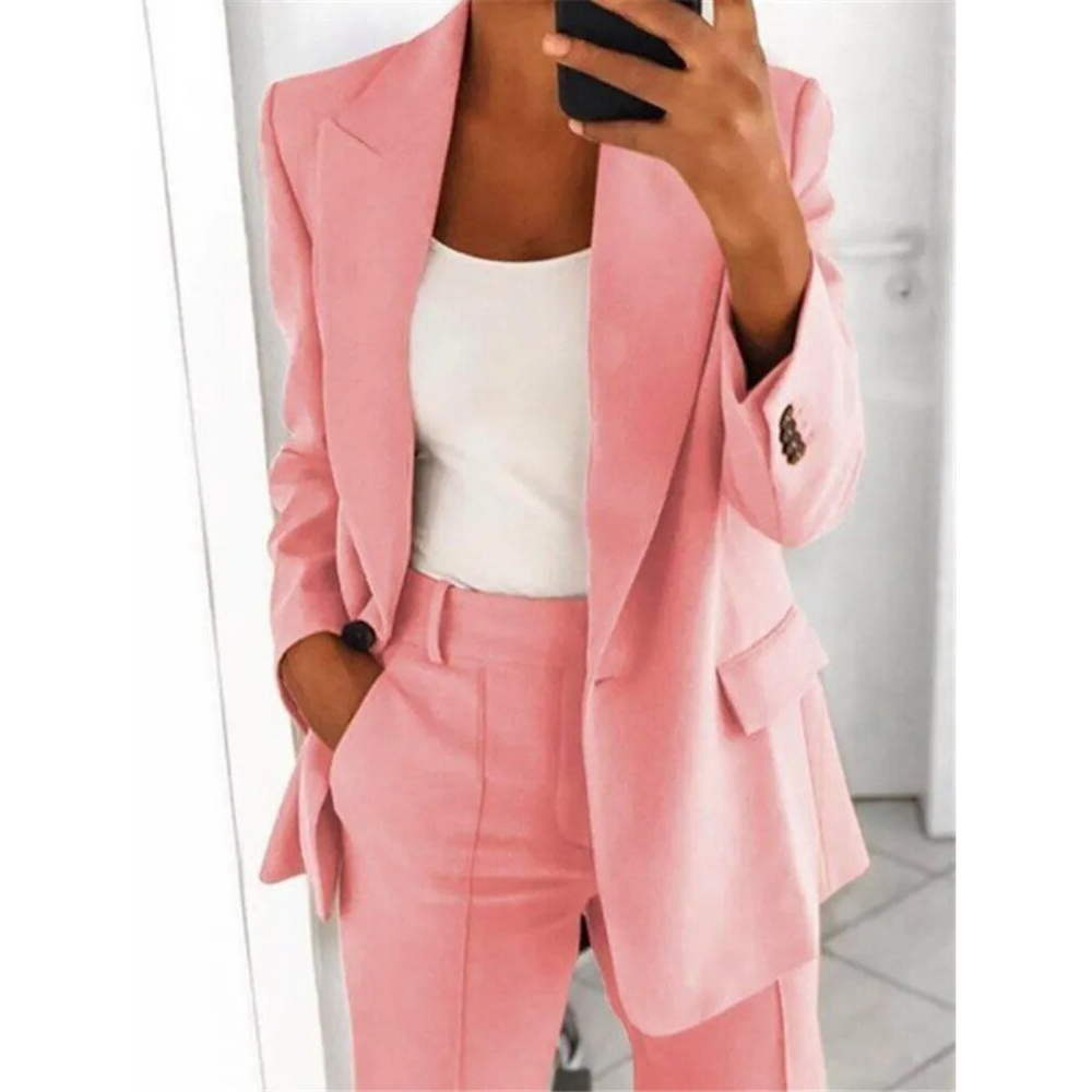 Magnolia - Women's Blazer Pants Suit Set