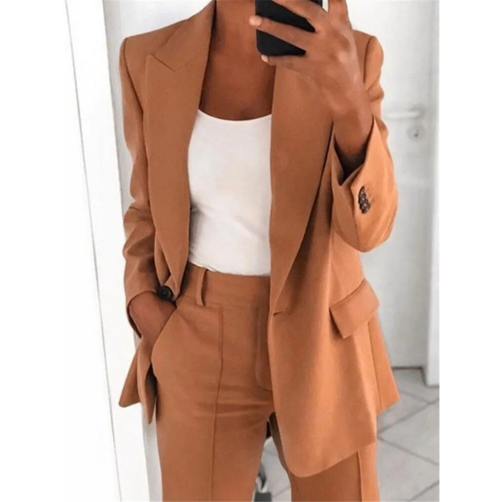 Magnolia - Women's Blazer Pants Suit Set