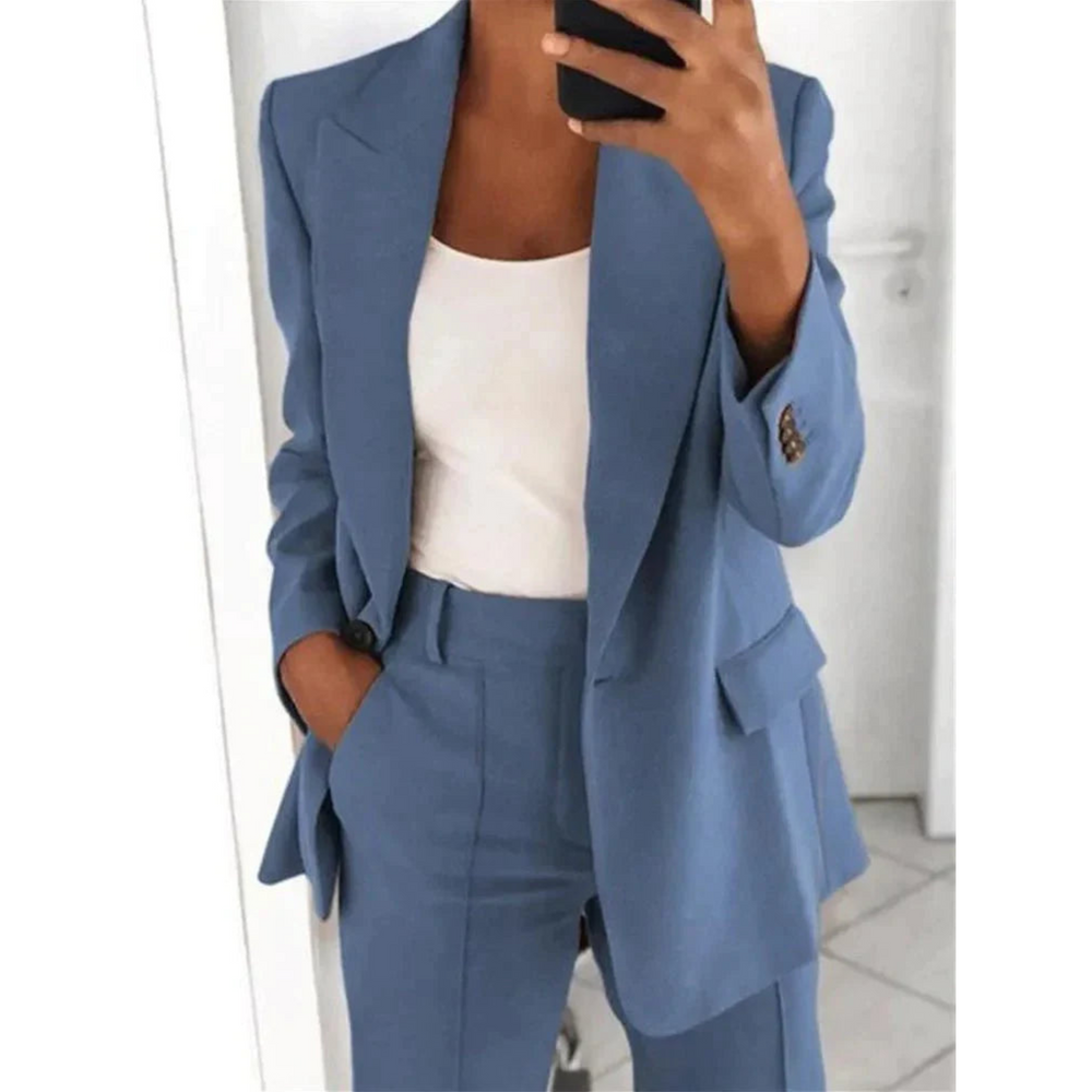 Magnolia - Women's Blazer Pants Suit Set