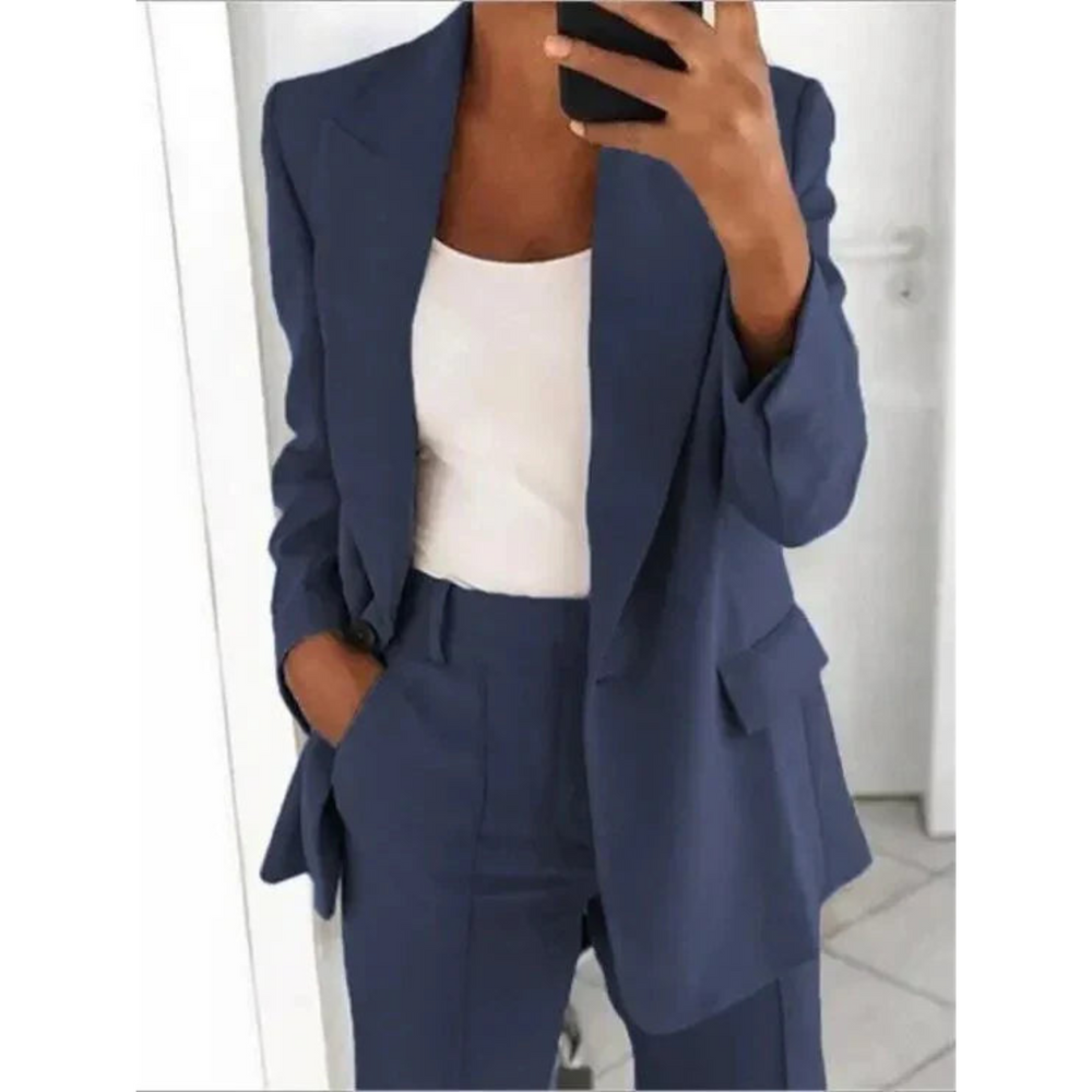 Magnolia - Women's Blazer Pants Suit Set