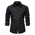 Marcel - Men's Denim Button Up Shirt