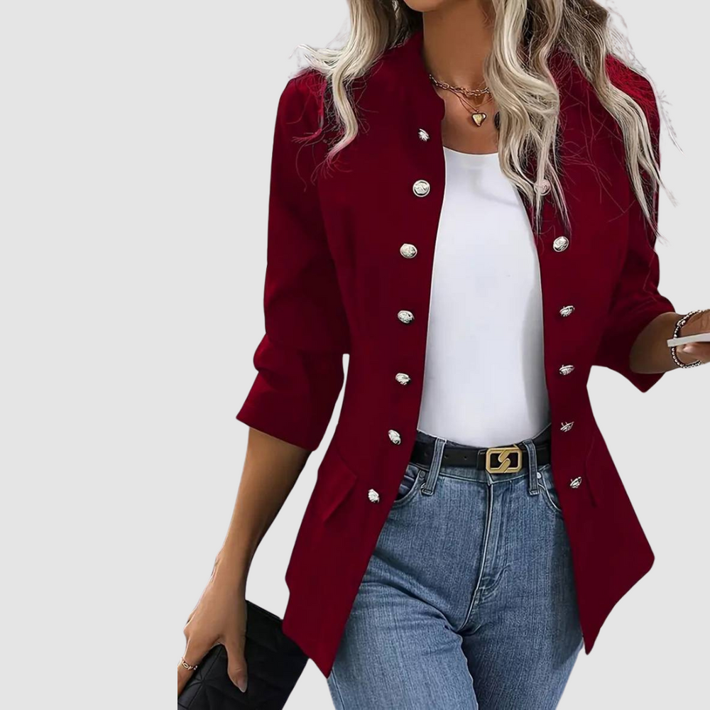 Maribel - Women's Double Breasted Blazer