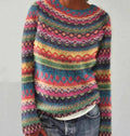 Marlowe - Women's Striped Knit Sweater