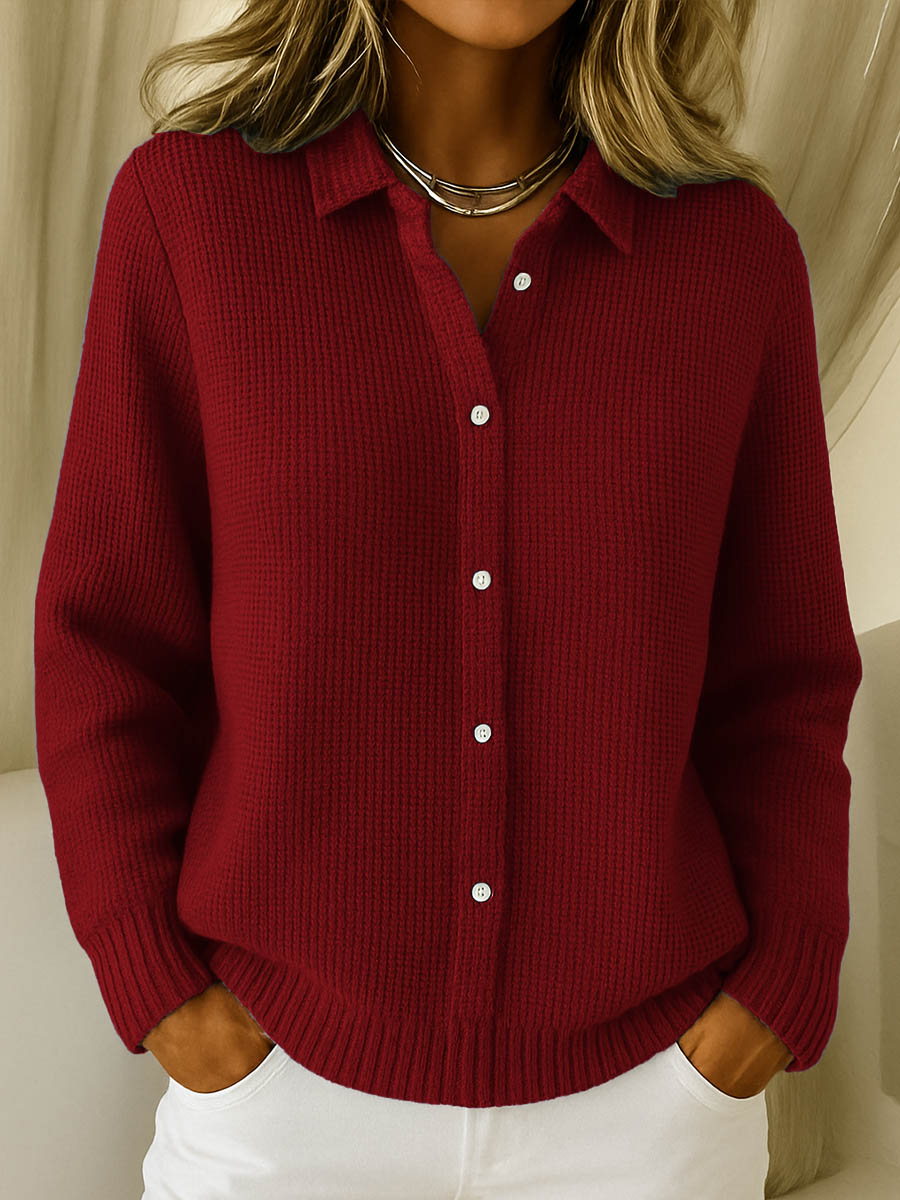 Maud - Women's Button Up Pocket Cardigan