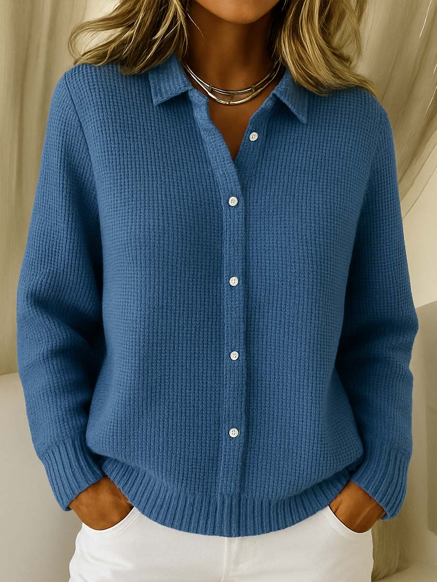 Maud - Women's Button Up Pocket Cardigan