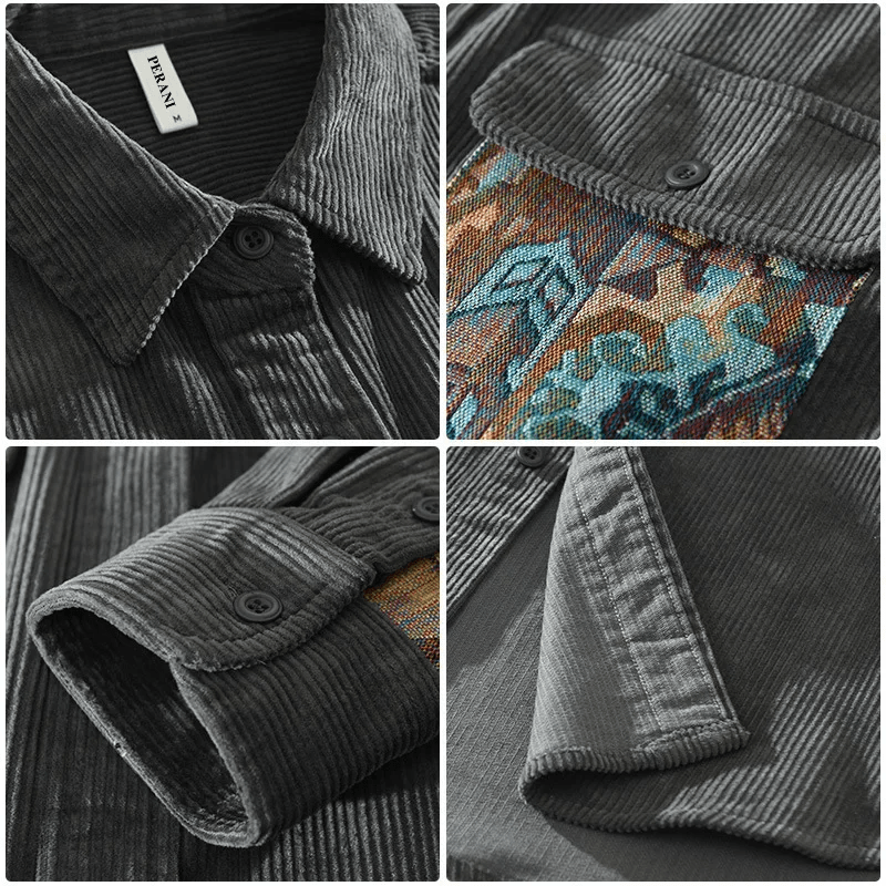 Maurice - Men's Corduroy Overshirt