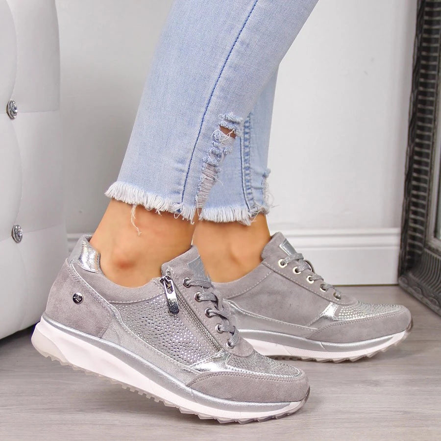 Melisande - Women's Lace Up Comfort Sneakers