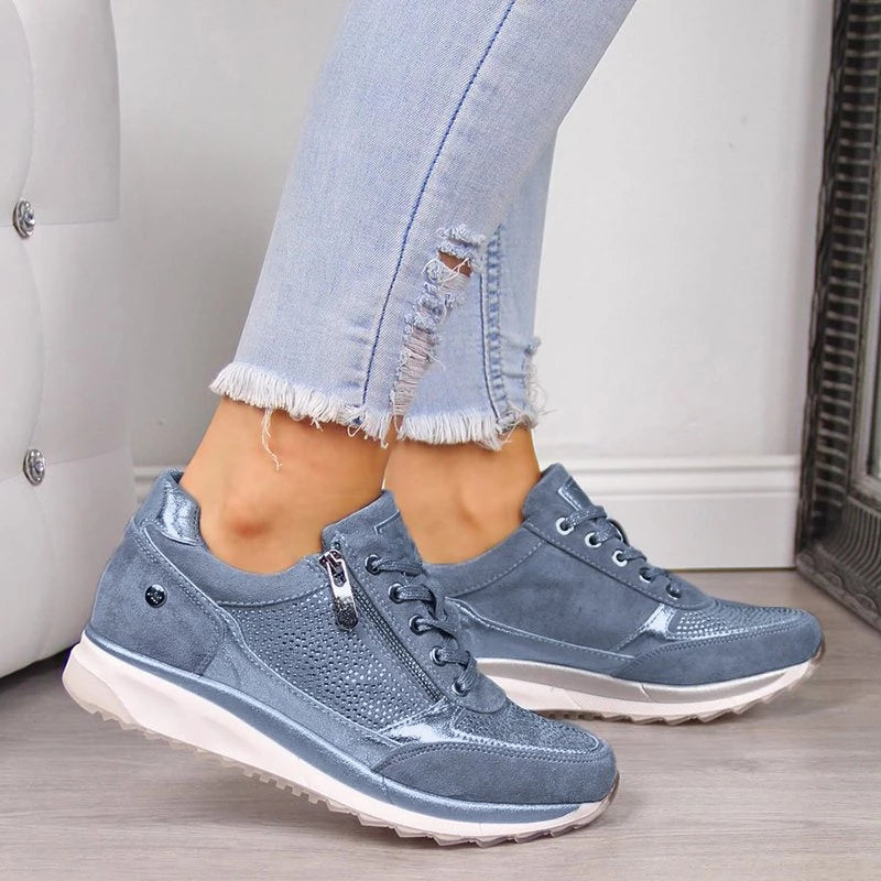 Melisande - Women's Lace Up Comfort Sneakers