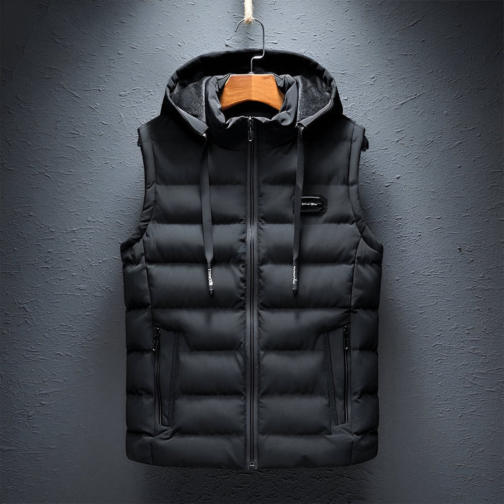 Miles - Men's Hooded Puffer Vest