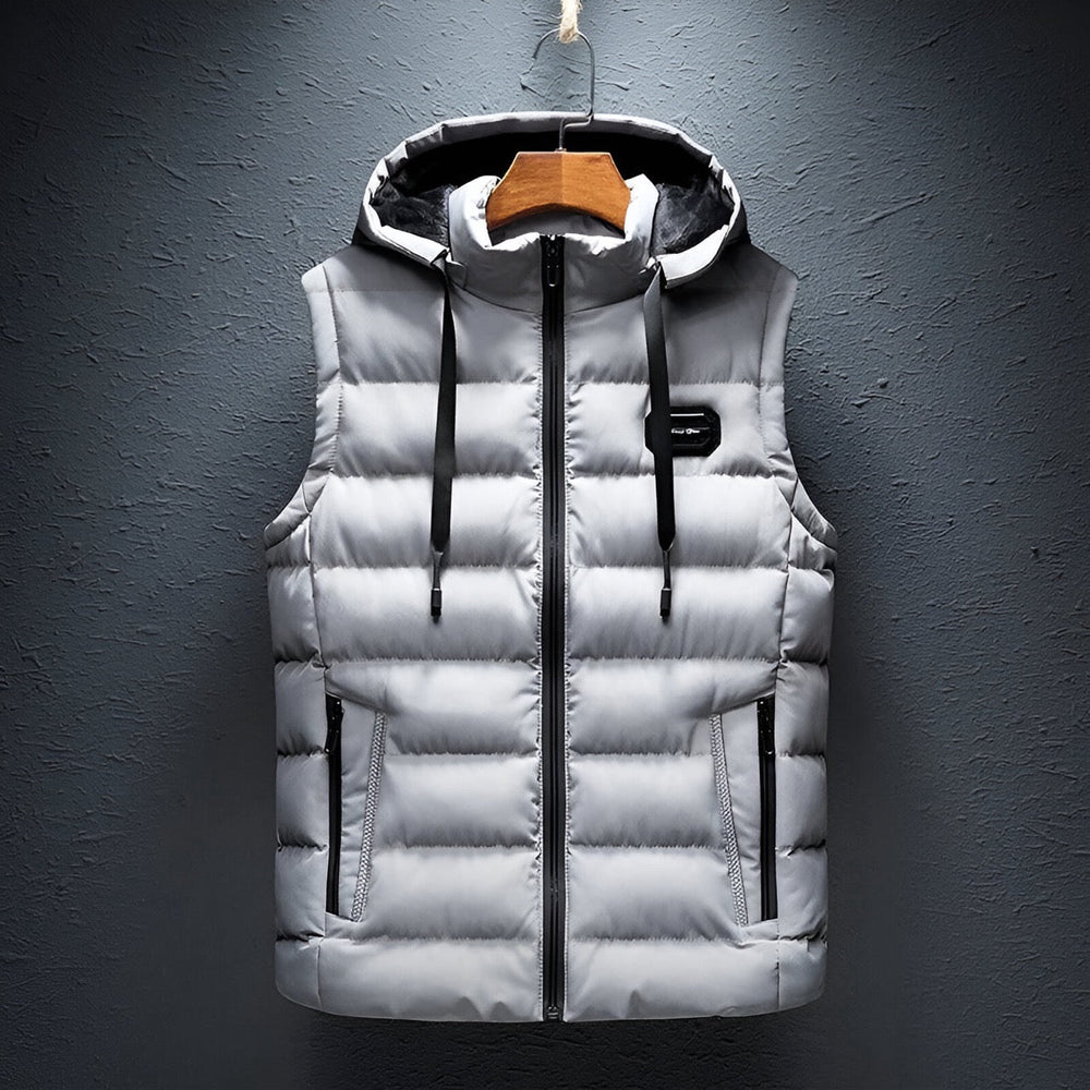 Miles - Men's Hooded Puffer Vest
