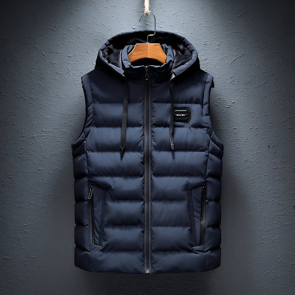 Miles - Men's Hooded Puffer Vest