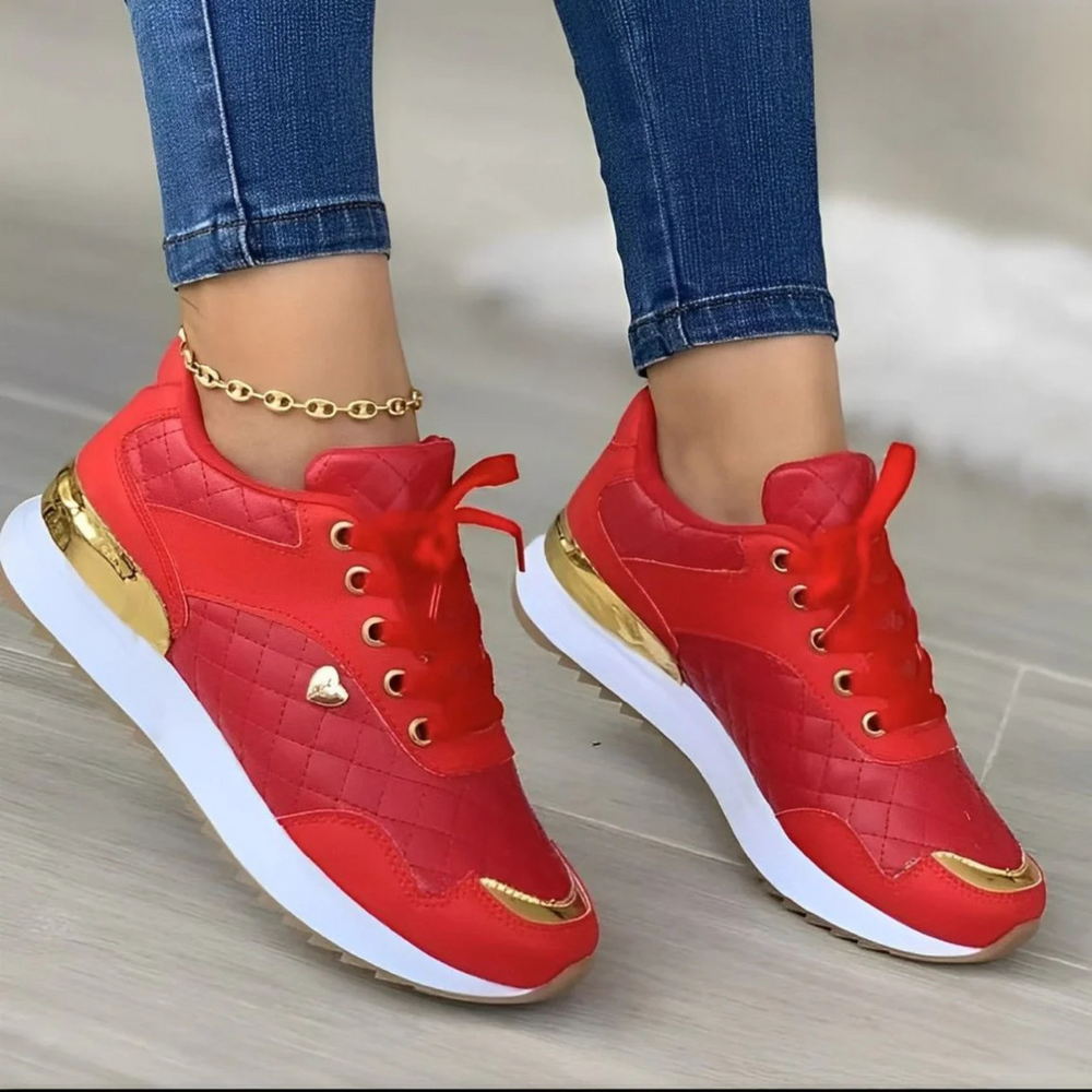 Mirabel - Women's Mesh Lace Up Sneakers
