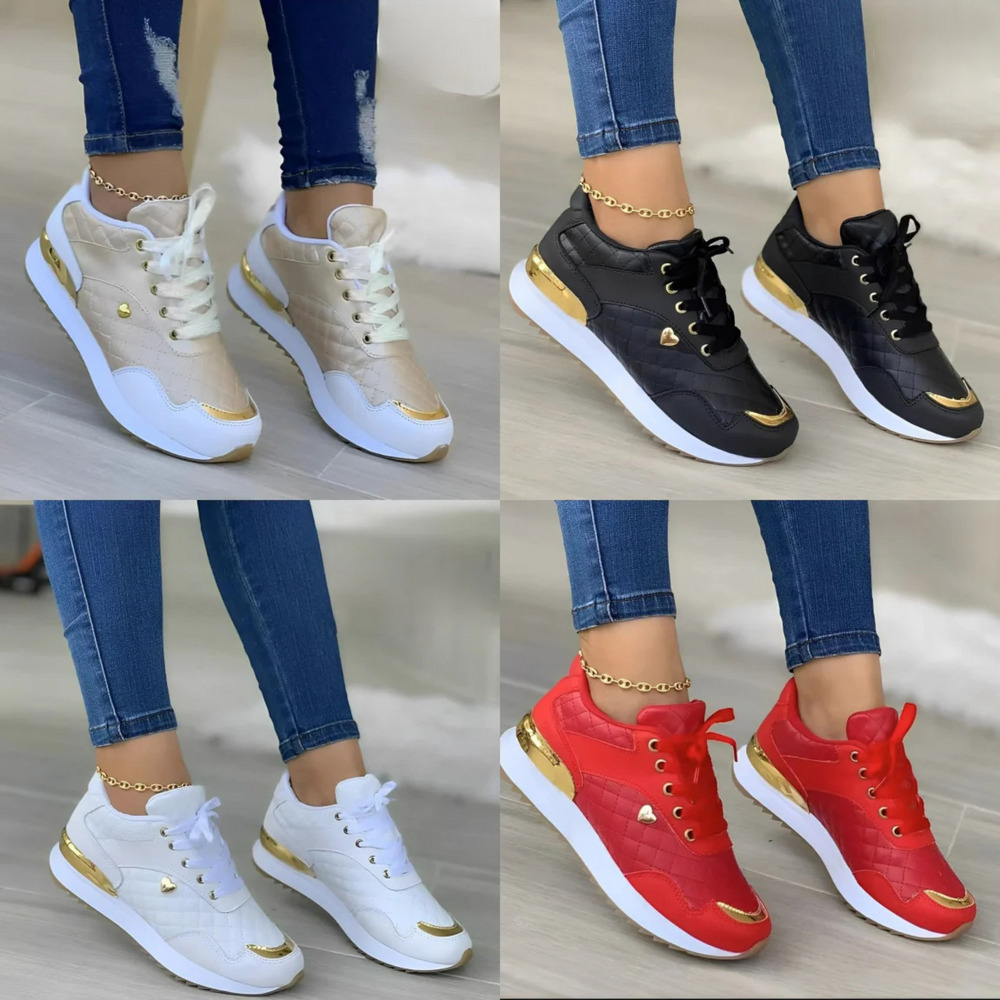Mirabel - Women's Mesh Lace Up Sneakers