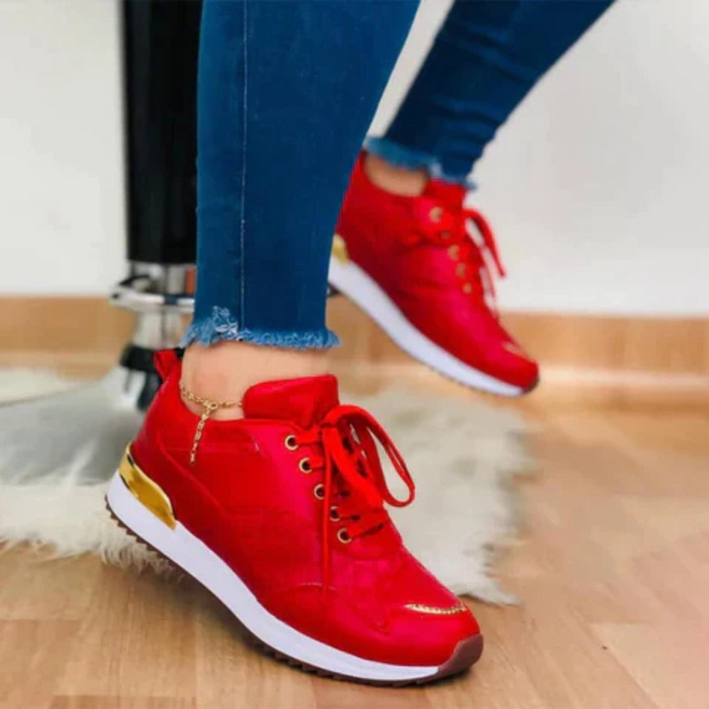 Mirabel - Women's Mesh Lace Up Sneakers