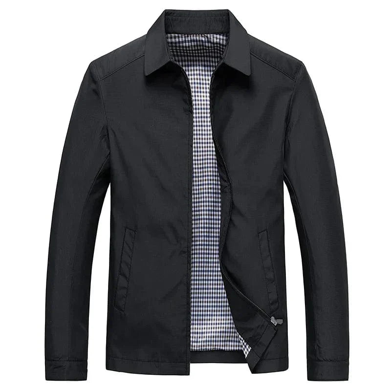 Montgomery - Men's Collared Zip Up Jacket