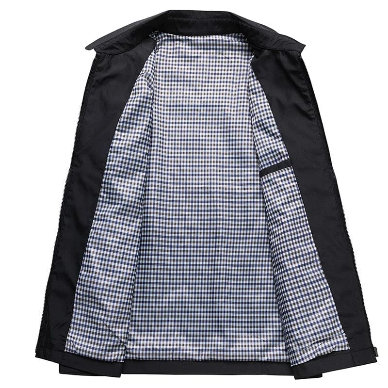Montgomery - Men's Collared Zip Up Jacket