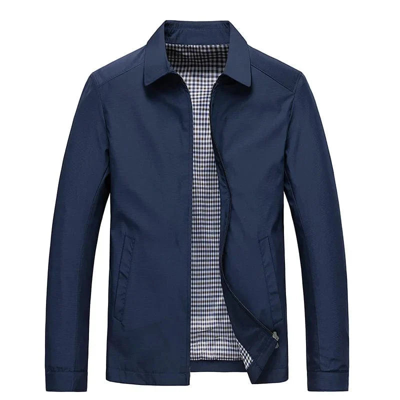 Montgomery - Men's Collared Zip Up Jacket