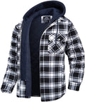 Nathaniel - Men's Hooded Flannel Lined Jacket