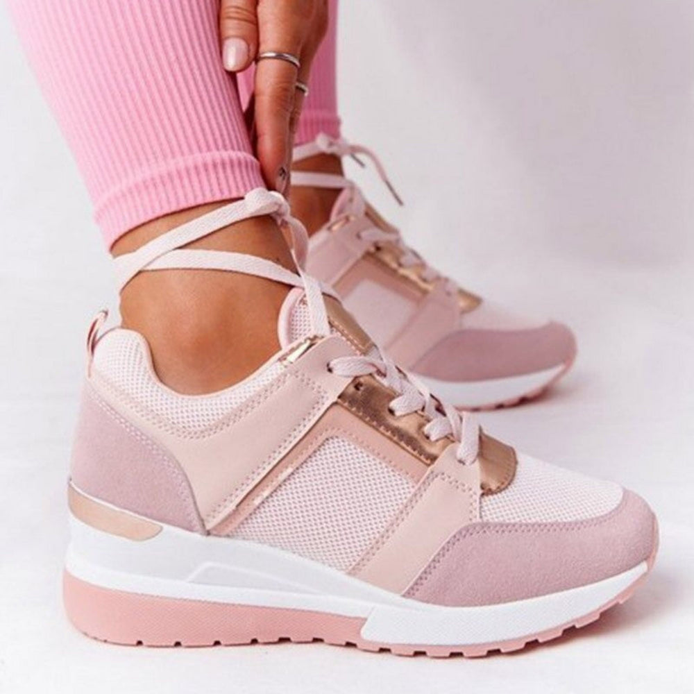 Nell - Women's Wedge Platform Sneakers