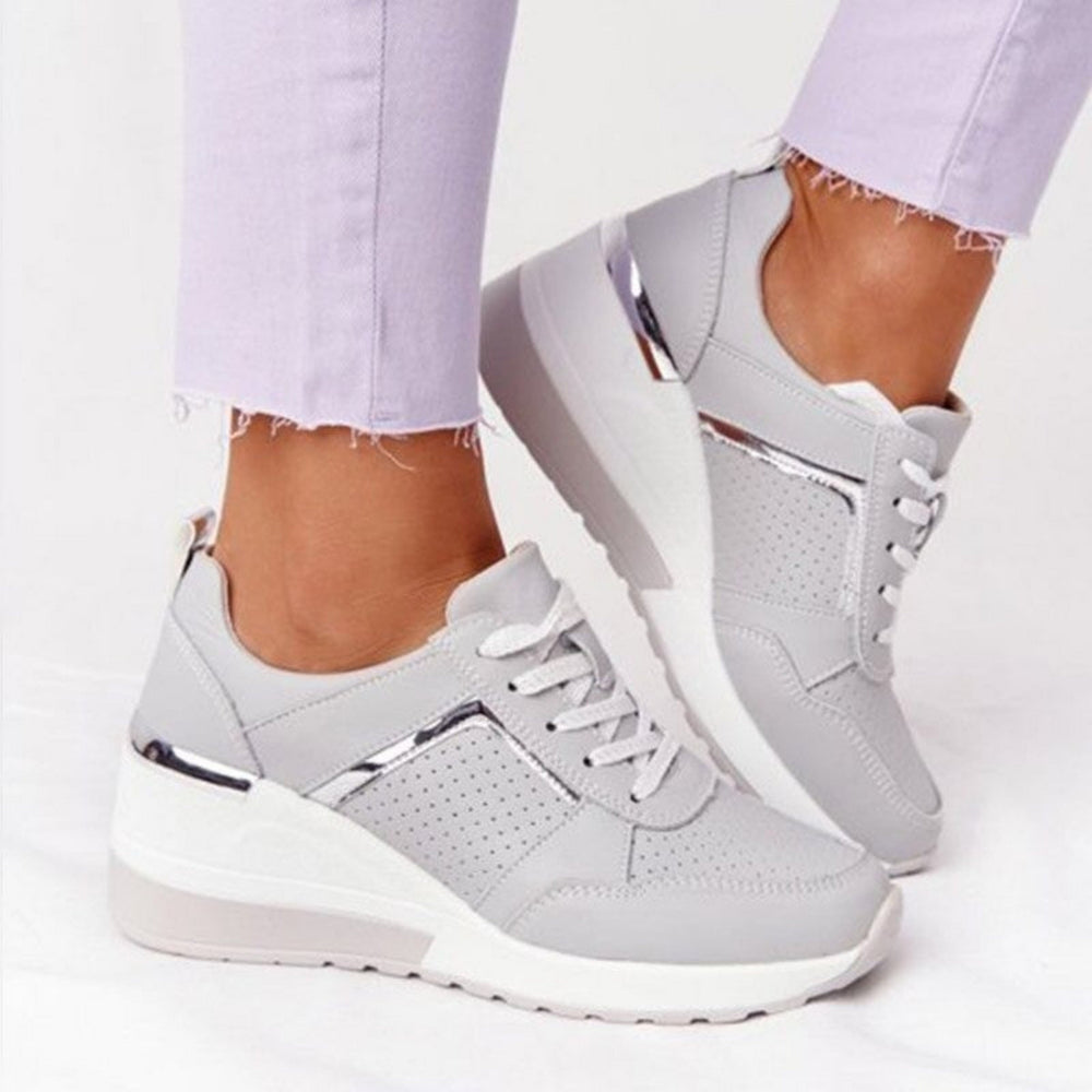Nell - Women's Wedge Platform Sneakers